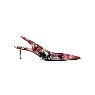 Christian Louboutin Slingback Pumps 'Multicolor'