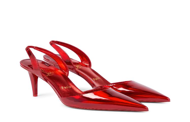 Christian Louboutin Slingback Pumps 'Red High Heels' 圖 2