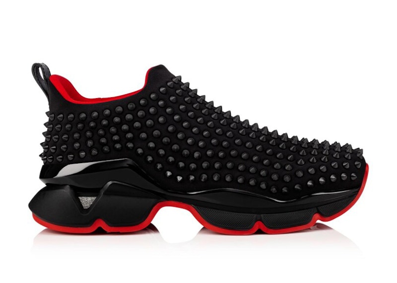 Christian Louboutin Spike Sock 'Black' 1190270