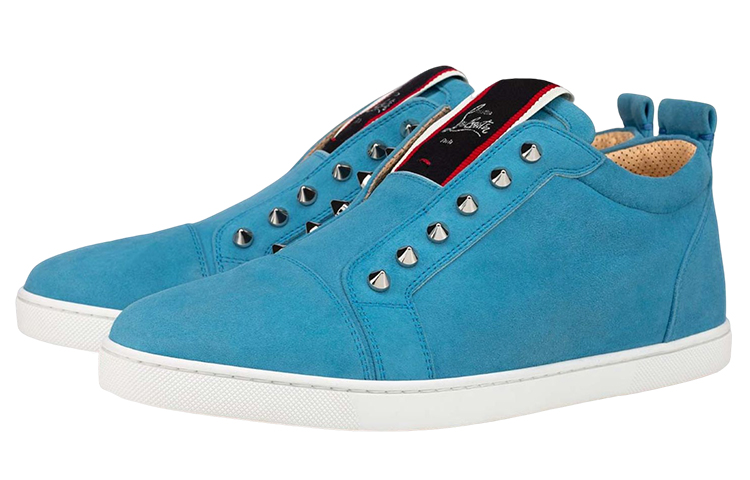Christian Louboutin Suede Sneakers 'Blue' 圖 2