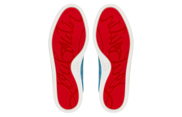 Christian Louboutin Suede Sneakers 'Blue' 圖 4