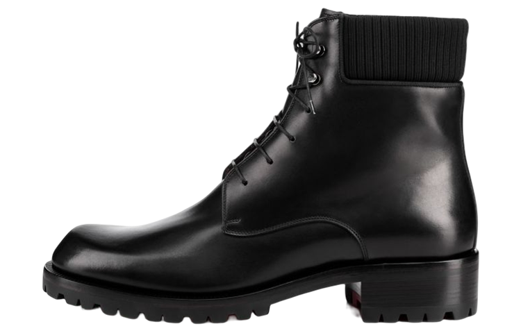 Christian Louboutin Trapman Boot 'Black Calfskin' 1180244BK01