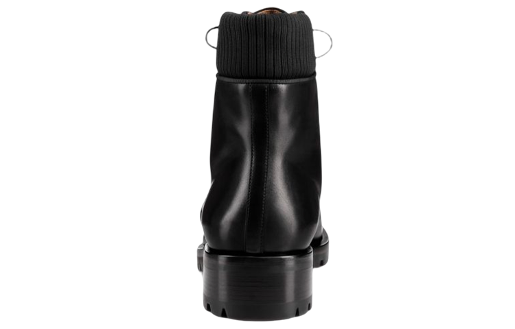 Purchase Christian Louboutin Trapman 黑色小牛皮靴子 1180244BK01
