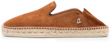 Buy Christian Louboutin Velvet 'Brown Espadrille Flats' 3210448ESPADONC711