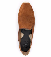 Purchase Christian Louboutin Velvet 'Coklat Espadrille Flats' 3210448ESPADONC711