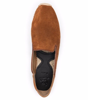 Christian Louboutin Velvet 'Brown Espadrille Flats' 3210448ESPADONC711 Purchase Christian Louboutin Velvet 'Brown Espadrille Flats' 3210448ESPADONC711