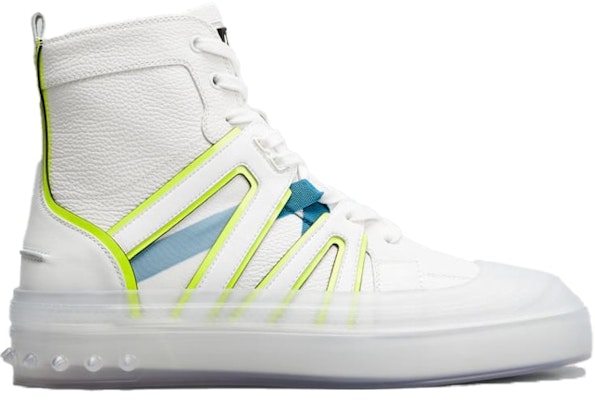 Christian Louboutin Vida Top Flat 'Putih Neon Caged' 3211027-W222-W53 Buy Christian Louboutin Vida Top Flat 'Putih Neon Caged' 3211027-W222-W53