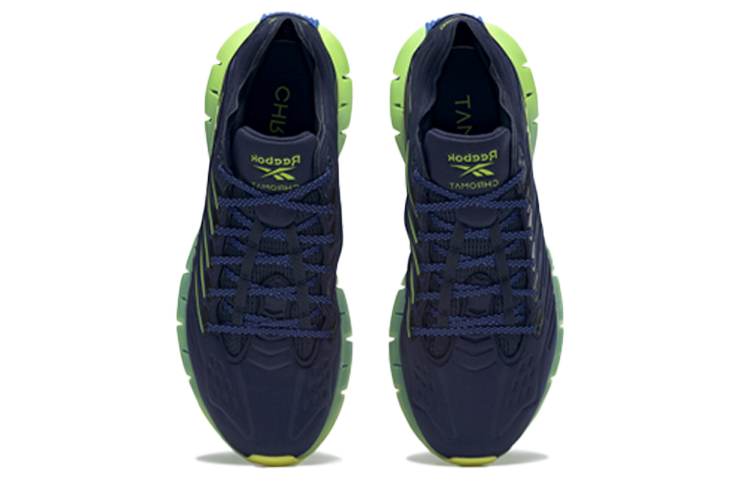 Shop Chromat x Reebok Zig Kinetica 'Vector Navy' FX2459