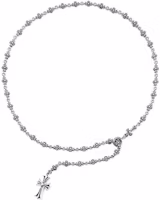 Chrome Hearts 925 Silver Fashion Trendy Minimalist Necklace Unisex Couples Style klx-ch-88 Chrome Hearts 925 Silver Fashion Trendy Minimalist Necklace Unisex Couples Style klx-ch-88