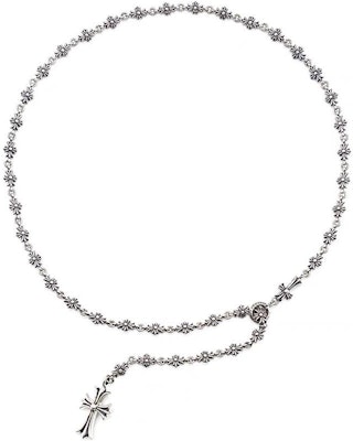 Collar Chrome Hearts 925 Plata Minimalista de Moda Unisex para Parejas. klx-ch-88 Order Collar Chrome Hearts 925 Plata Minimalista de Moda Unisex para Parejas. klx-ch-88