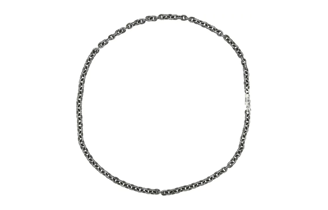Lookbook Collar de Plata 925 Chrome Hearts Unisex Diseño de Pareja Estilo Único y Moderno 1383 100000606PCN SILV