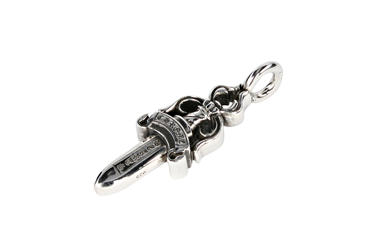 Details for Colgante Unisex Chrome Hearts 925 Plata para Parejas - Plata. CH-DZ-635