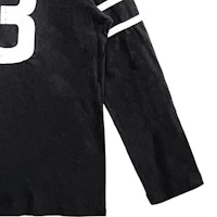 Chrome Hearts Camiseta Negra de Rayas con Mangas Largas y Cuello Redondo Colorblock CH-07665 Sizing Chrome Hearts Camiseta Negra de Rayas con Mangas Largas y Cuello Redondo Colorblock CH-07665