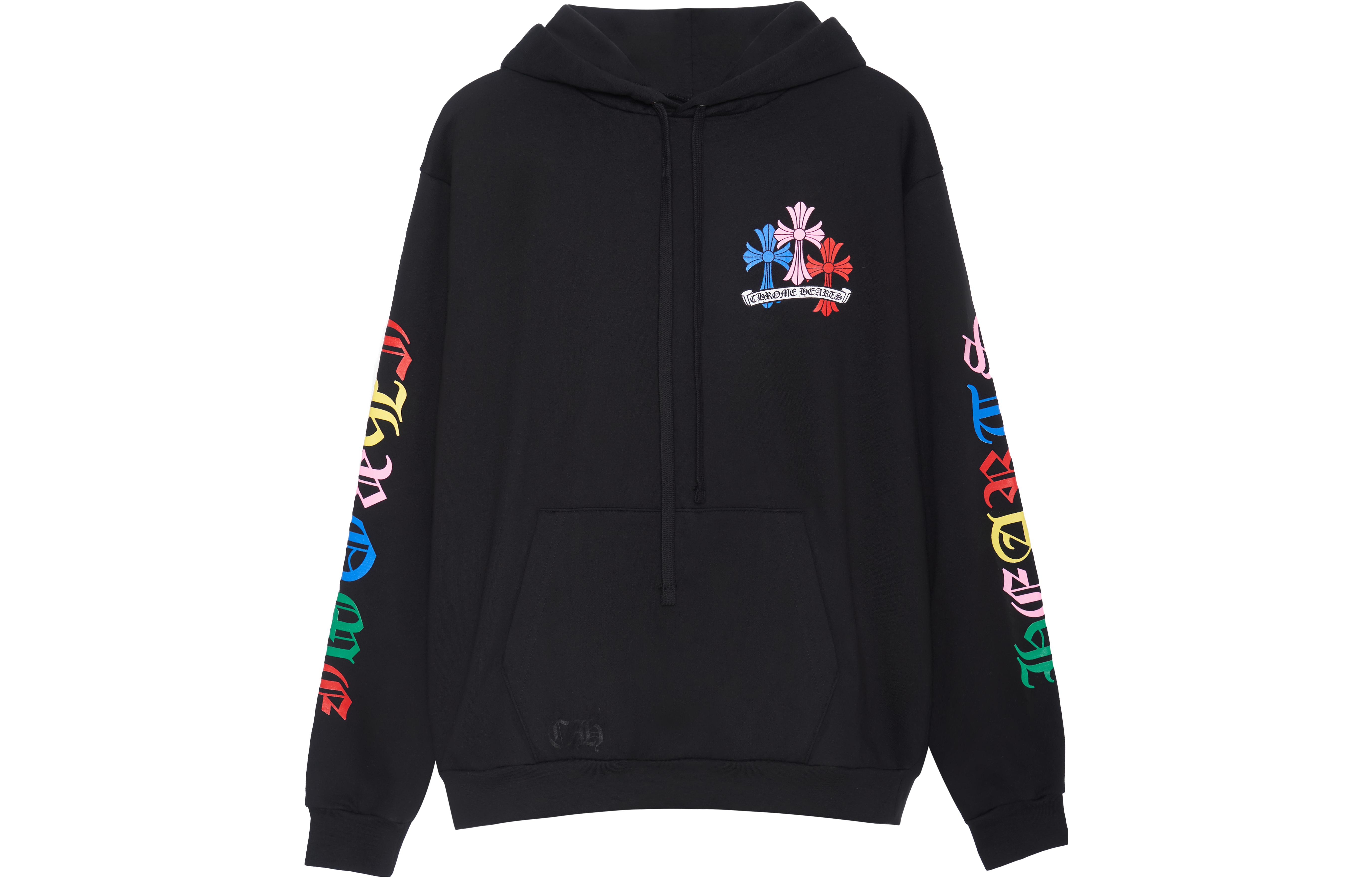 Chrome Hearts Allover Cross Print Hoodie Black Unisex CH-502