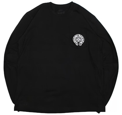 Chrome Hearts Beijing Horseshoe Cruz Floral Camiseta Manga Larga Negra Unisex. CH-058 Buy Chrome Hearts Beijing Horseshoe Cruz Floral Camiseta Manga Larga Negra Unisex. CH-058