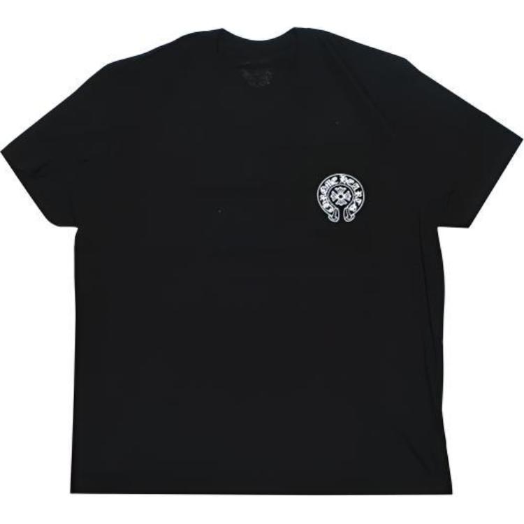 Chrome Hearts Beijing Limited Horseshoe Print Black Unisex T-shirt CH-040