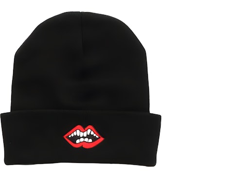Gorro Unisex Chrome Hearts Negro Bordado Labios Rojos. CH-CAP-2023022 Buy Gorro Unisex Chrome Hearts Negro Bordado Labios Rojos. CH-CAP-2023022