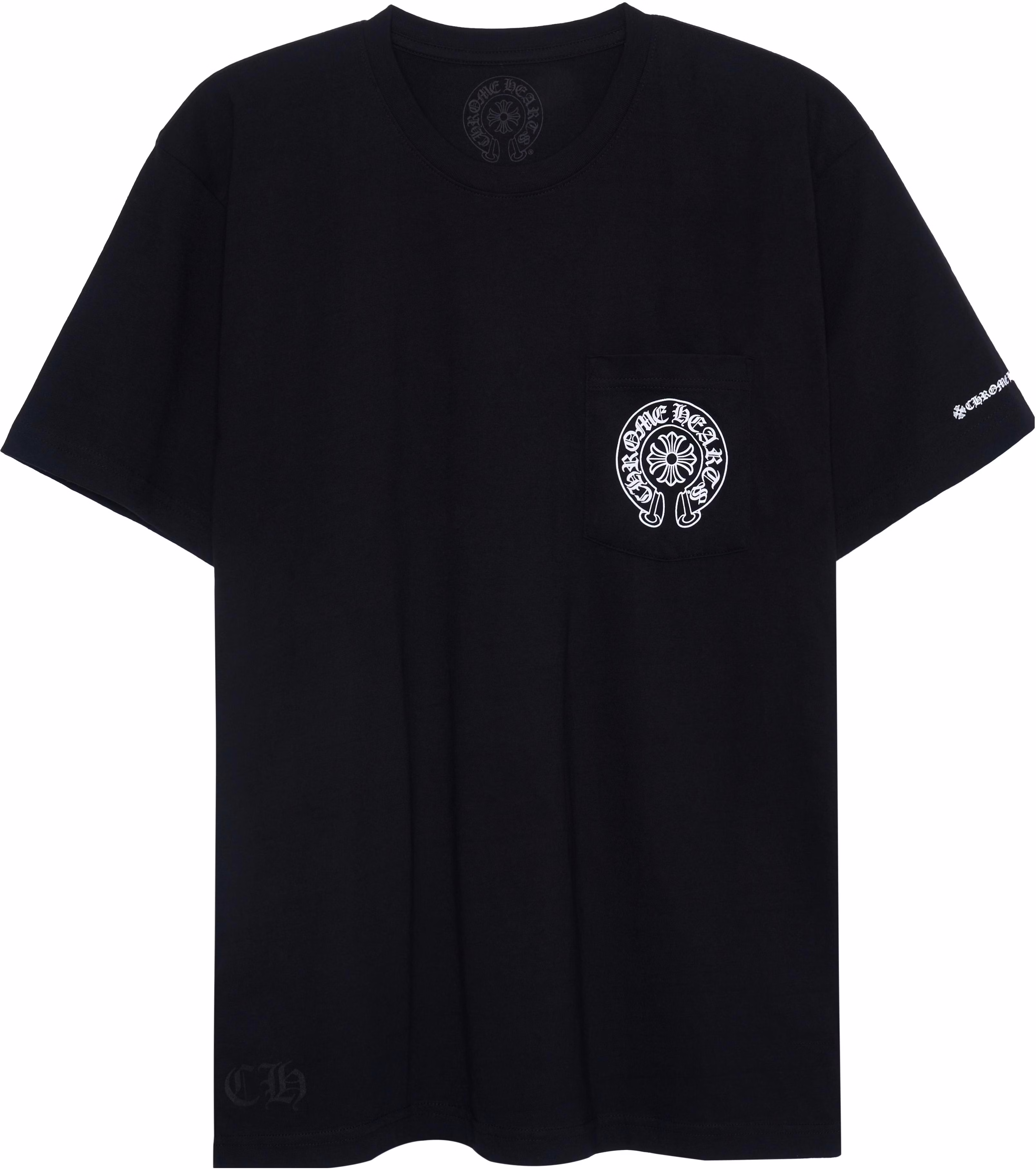 chrome-hearts-black-horseshoe-graphic-unisex-t-shirt-ch-042
