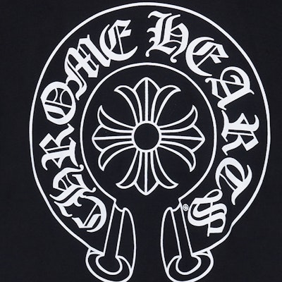 Chrome Hearts Black Horseshoe Graphic Unisex T-Shirt CH-042 Purchase Chrome Hearts Black Horseshoe Graphic Unisex T-Shirt CH-042