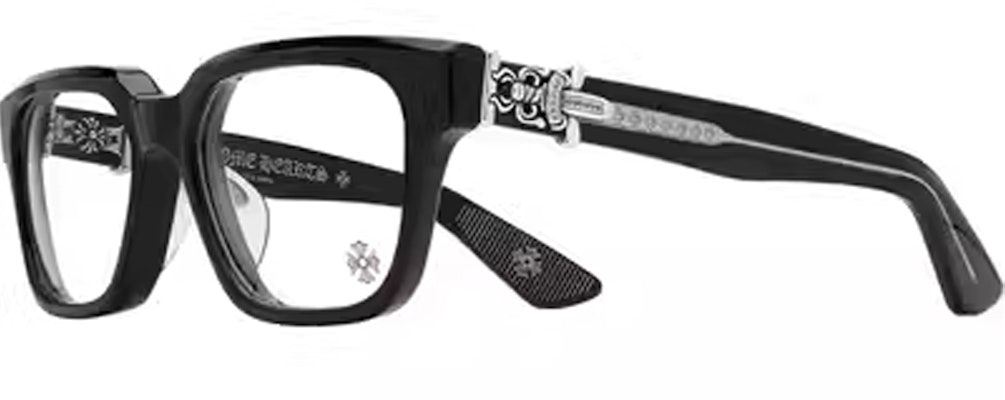 Gafas Ópticas Irregulares Negras Chrome Hearts con Logo de Letras, Unisex. VAGILLIONAIRE II BLACK Order Gafas Ópticas Irregulares Negras Chrome Hearts con Logo de Letras, Unisex. VAGILLIONAIRE II BLACK