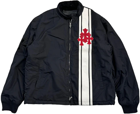 Chrome Hearts Black Logo Print Zip-Up Loose Fit Jacket Long Sleeve CH-2024-1000 Order Chrome Hearts Black Logo Print Zip-Up Loose Fit Jacket Long Sleeve CH-2024-1000