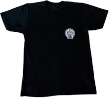 Chrome Hearts Black Miami Exclusive Horseshoe Print Unisex T-Shirt CH-122 Chrome Hearts Black Miami Exclusive Horseshoe Print Unisex T-Shirt CH-122