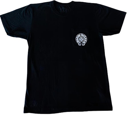 Chrome Hearts Black Miami Exclusive Horseshoe Print Unisex T-Shirt CH-122 Buy Chrome Hearts Black Miami Exclusive Horseshoe Print Unisex T-Shirt CH-122