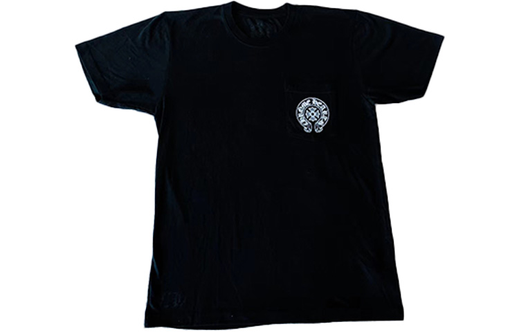 Lookbook Chrome Hearts Black Miami Exclusive Horseshoe Print Unisex T-Shirt CH-122