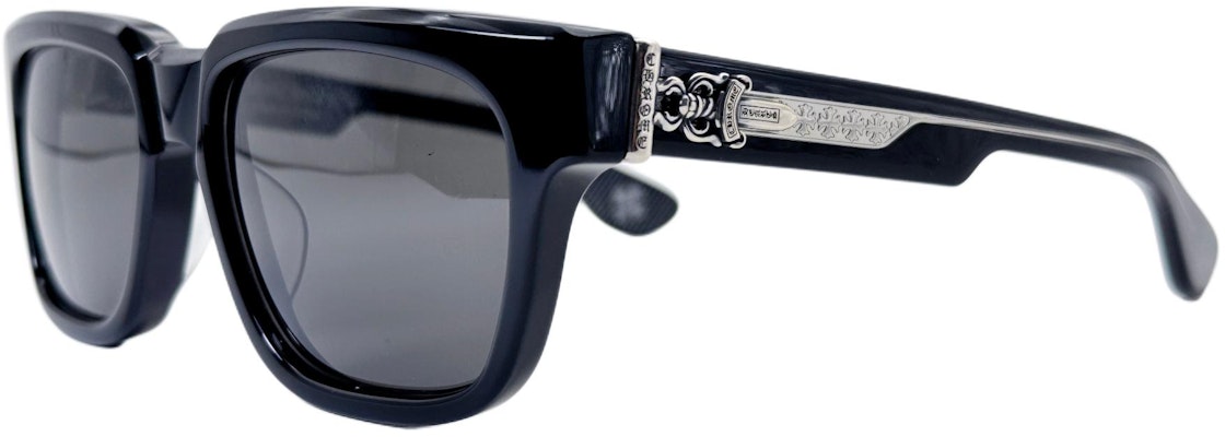 Gafas de Sol Rectangulares Unisex Chrome Hearts Negras con Metal y Acetato. BOX-OFFICER Black Buy Gafas de Sol Rectangulares Unisex Chrome Hearts Negras con Metal y Acetato. BOX-OFFICER Black