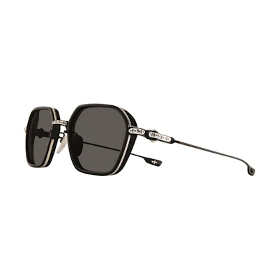 Chrome Hearts Butterfly Black Sunglasses with Logo, Unisex Couples Style. Danger-Zone-bk-bs-mbk