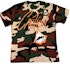 Buy 크롬하츠 카모 로고 그래픽 크루넥 티셔츠 유니섹스 그린. CH-061301