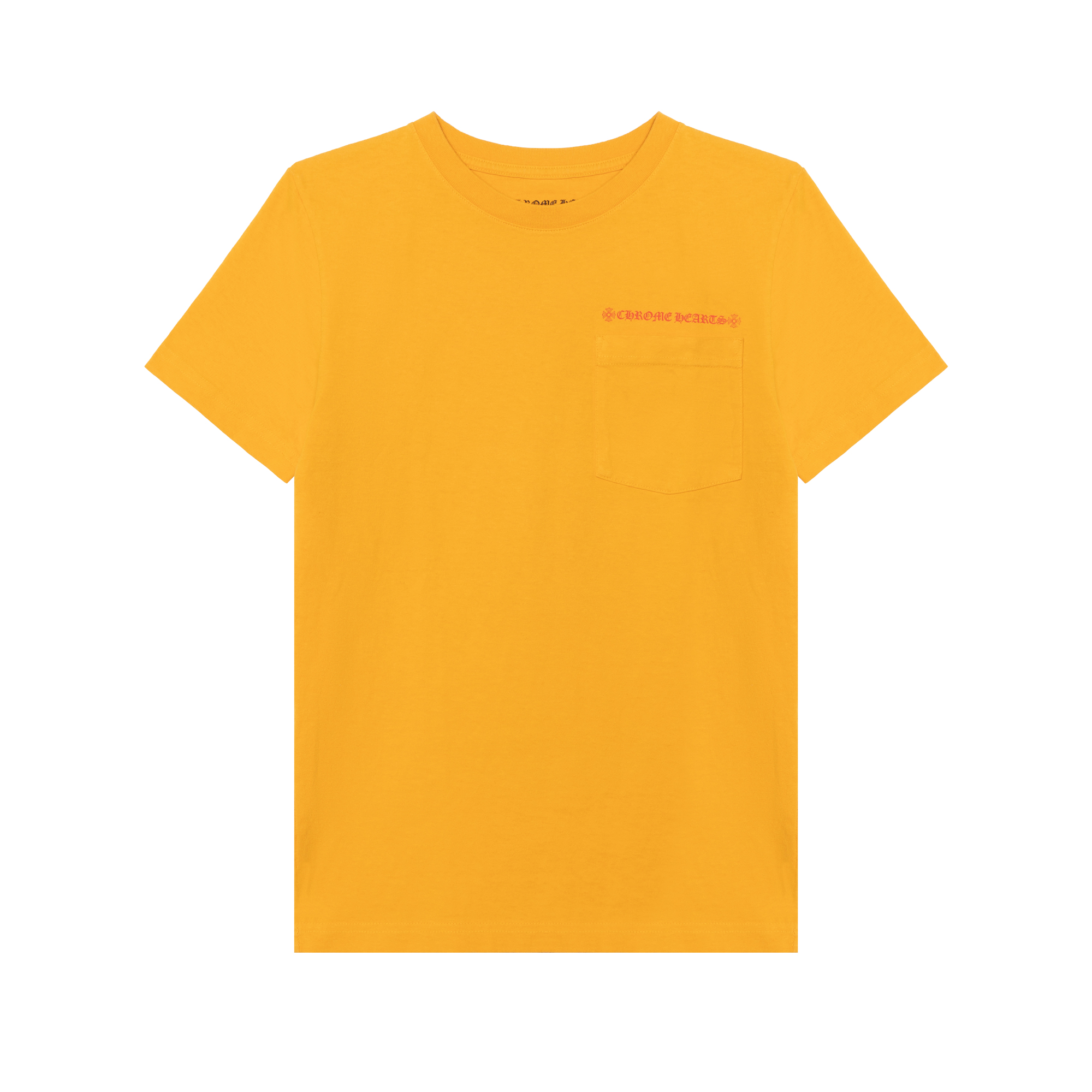 Chrome Hearts Cartoon Logo Print Limited Tee Unisex Yellow. CH-2022100806