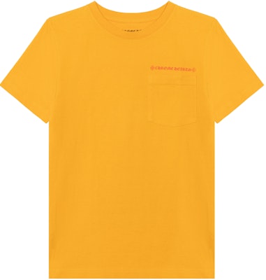 クロムハーツ カートゥーンロゴ プリント 限定Tシャツ ユニセックス イエロー CH-2022100806 Buy クロムハーツ カートゥーンロゴ プリント 限定Tシャツ ユニセックス イエロー CH-2022100806