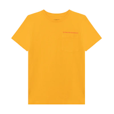 Chrome Hearts Cartoon Logo Print Limited Tee Unisex Yellow. CH-2022100806