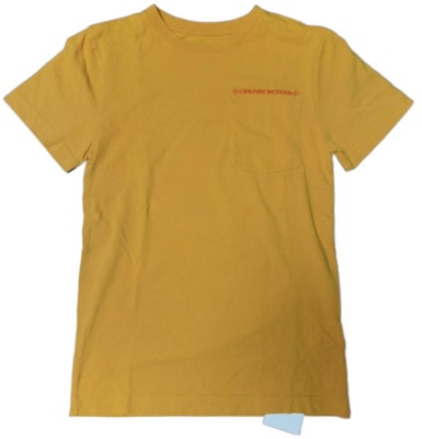 クロムハーツ カートゥーンロゴ プリント 限定Tシャツ ユニセックス イエロー CH-2022100806 Order クロムハーツ カートゥーンロゴ プリント 限定Tシャツ ユニセックス イエロー CH-2022100806
