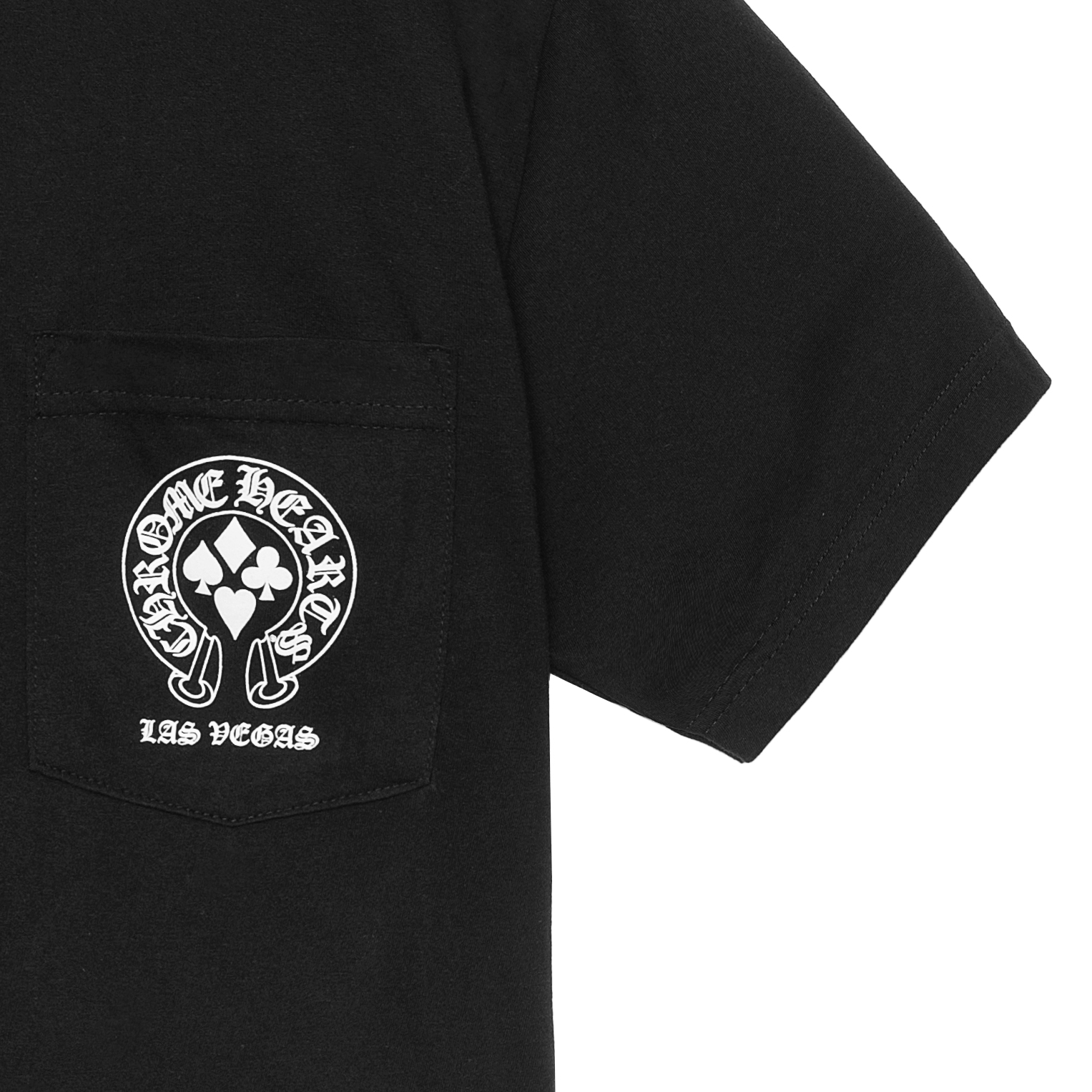 Chrome Hearts Casino Poker Graphic Tee Unisex Black CH-026-2 圖 7