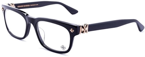 Chrome Hearts Classic Cross Titanium Square Optical Glasses Unisex Lightweight Design Vagilante Chrome Hearts Classic Cross Titanium Square Optical Glasses Unisex Lightweight Design Vagilante