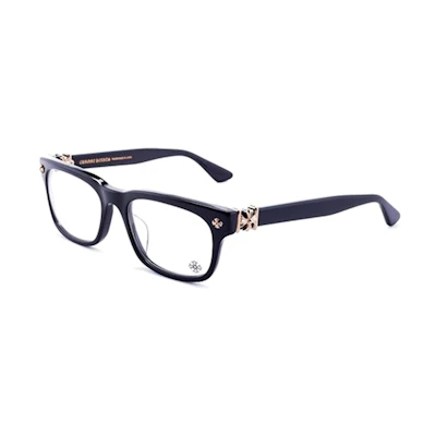 Chrome Hearts Classic Cross Titanium Square Optical Glasses Unisex Lightweight Design Vagilante