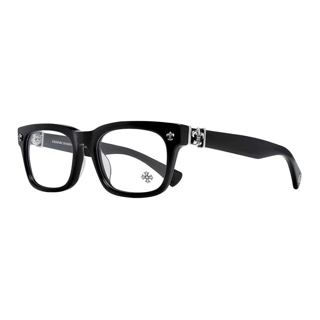Chrome Hearts Classic Square Optical Glasses Unisex Fashion Eyewear. GITTIN ANY-A BK