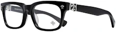 Buy Chrome Hearts Classic Square Optical Glasses Unisex Fashion Eyewear. GITTIN ANY-A BK