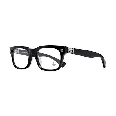 Chrome Hearts Classic Square Optical Glasses Unisex Fashion Eyewear. GITTIN ANY-A BK