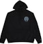Order Chrome Hearts Colorblock Horseshoe Logo Print Unisex Hoodie Black. CH-313