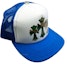 Lookbook Chrome Hearts Cross Chrome Blue Baseball Cap for Men. CH200481