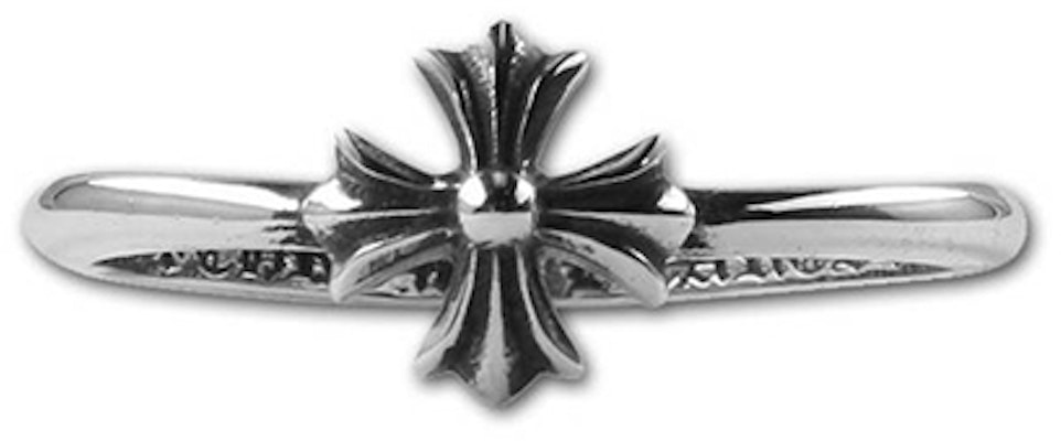 Chrome Hearts Cross Hoop 925 Silver Ring Unisex Couples' Silver CH-JZ-251 Buy Chrome Hearts Cross Hoop 925 Silver Ring Unisex Couples' Silver CH-JZ-251