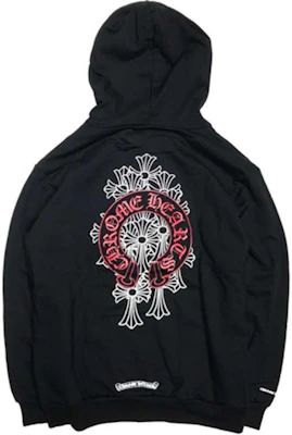 Chrome Hearts 十字標誌黑色連帽拉鏈刷毛外套 男女通用 CH-005 Buy Chrome Hearts 十字標誌黑色連帽拉鏈刷毛外套 男女通用 CH-005