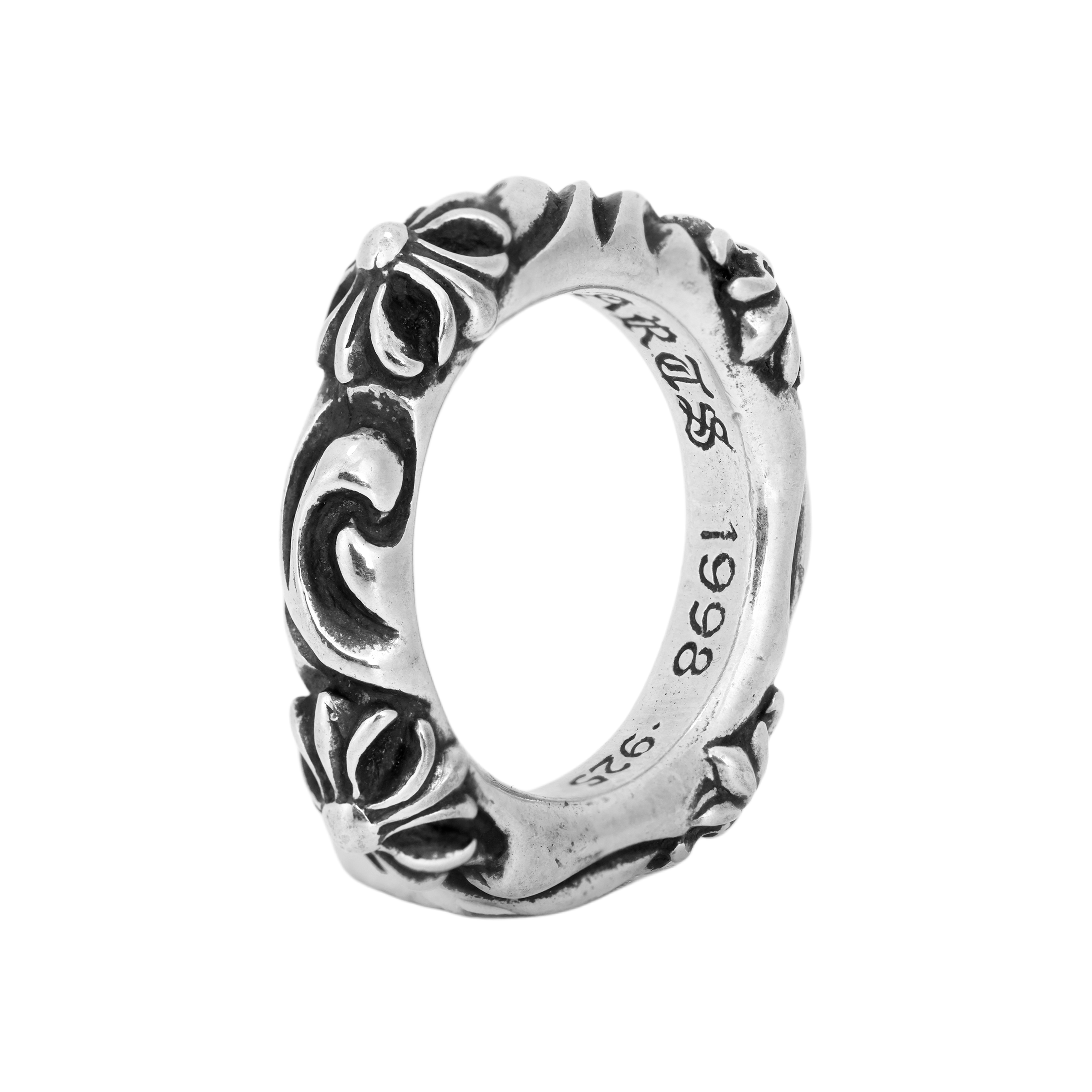 Chrome Hearts Cross Totem Silver 925 Ring Unisex Couples Edition CH-JZ-666