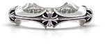 Order Chrome Hearts Crossbone 925 Silver Ring Unisex Couple Style Silver. CH-JZ-459