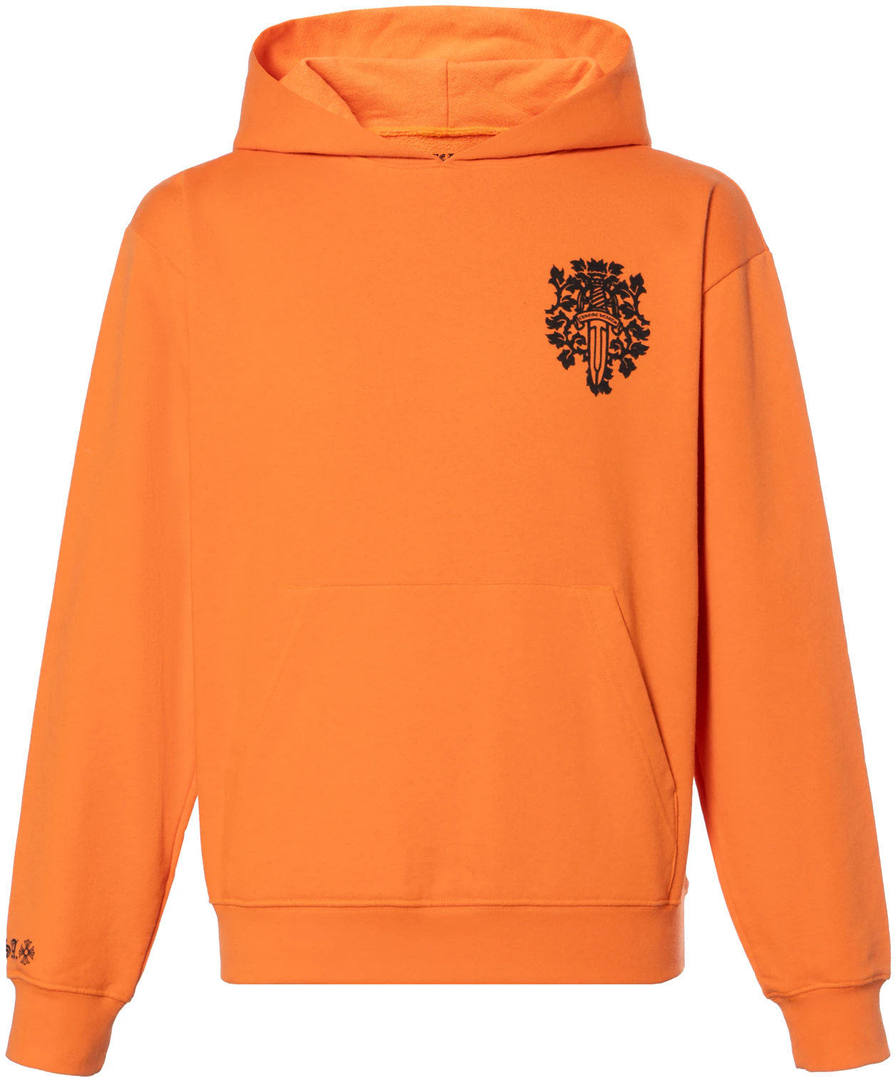 chrome-hearts-dagger-vine-hoodie-unisex-couple-style-orange-ch-622