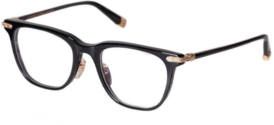 Chrome Hearts Darlin Kacamata Hitam Square Unisex Gaya Street. DARLIN-BK-18KGP Buy Chrome Hearts Darlin Kacamata Hitam Square Unisex Gaya Street. DARLIN-BK-18KGP