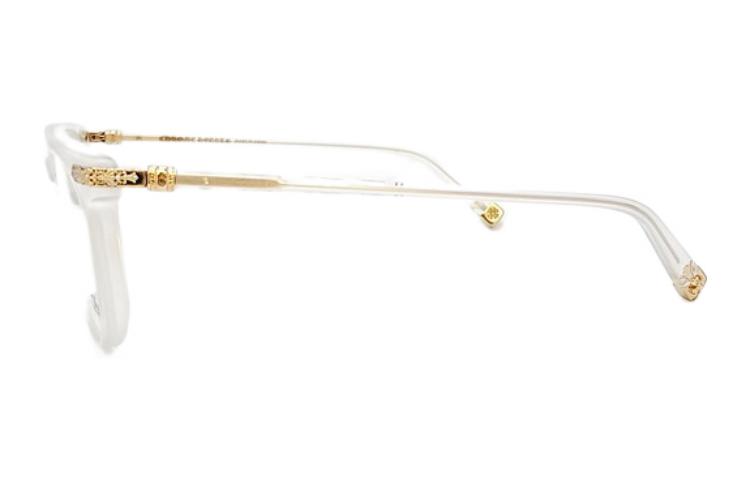 Chrome Hearts Darlin Black Square Optical Eyeglasses Unisex Street Style. DARLIN-BK-18KGP 圖 3